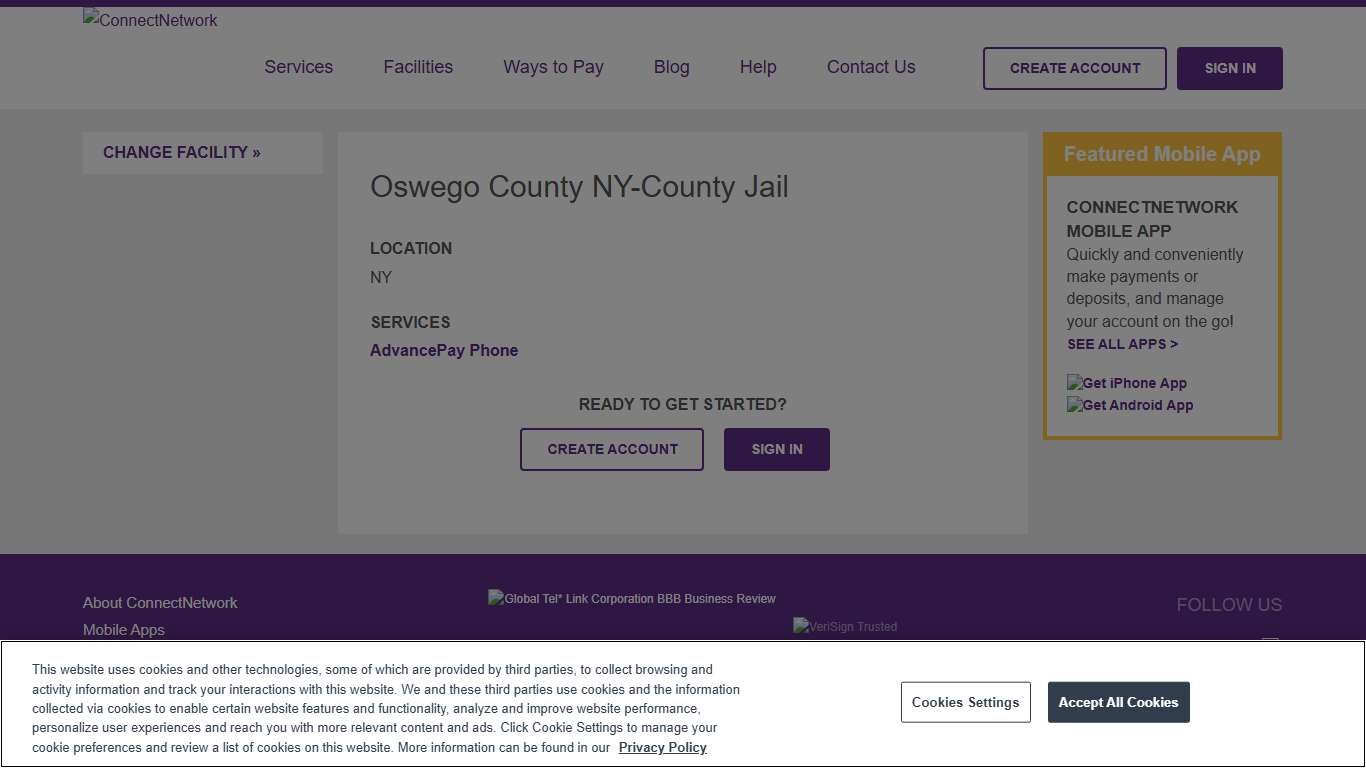 Oswego County NY-County Jail ConnectNetwork